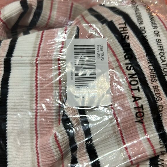 NWT WHBM Off The Shoulder Striped Pullover Sweater M - Picture 6 of 6